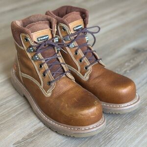 HAWX WOMEN'S TROOPER WORK BOOTS COMPOSITE TOE